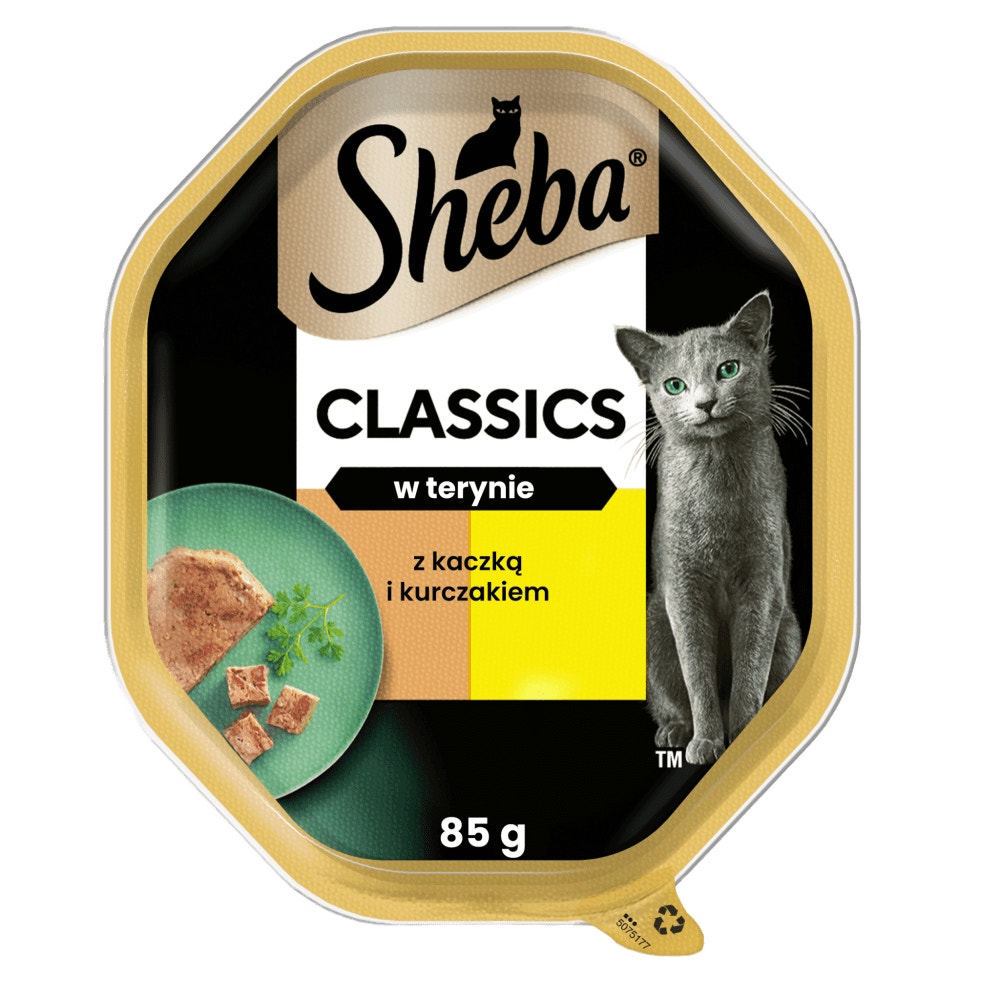 SHEBA® Classics z Kaczką i Kurczakiem w terynie 85 g - 1