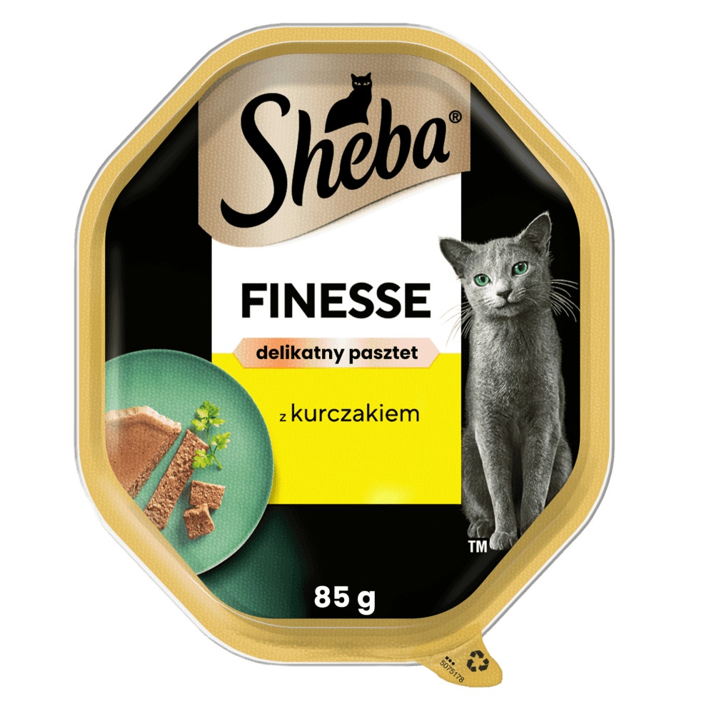 SHEBA® Finesse z Kurczakiem w delikatnym pasztecie 85 g - 1