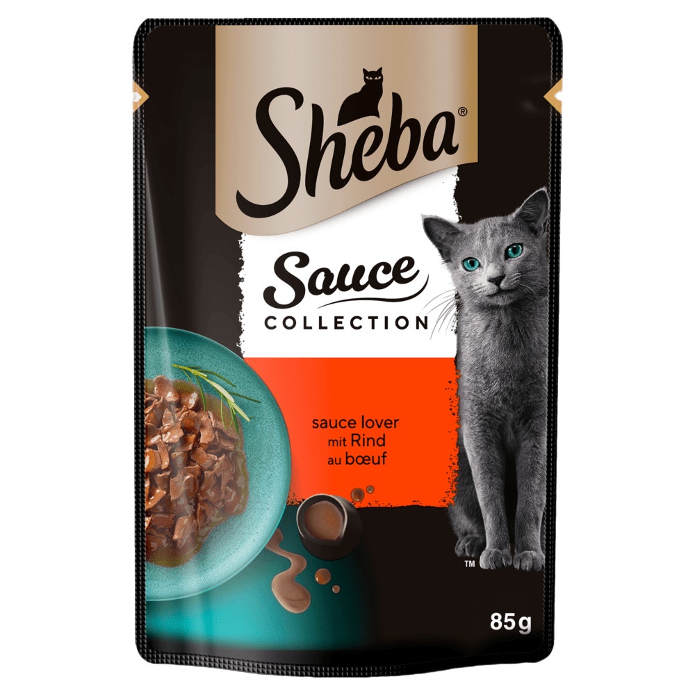 SHEBA® Sauce Collection z Wołowiną w sosie 85 g - 1
